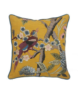 Dynasty Lr07494 Yellow/Multi Pillow