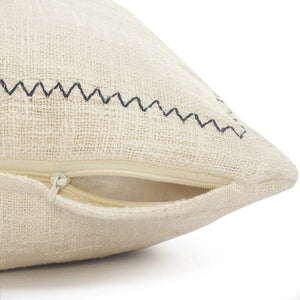 Dynasty Lr07667 Off-White/Navy Pillow