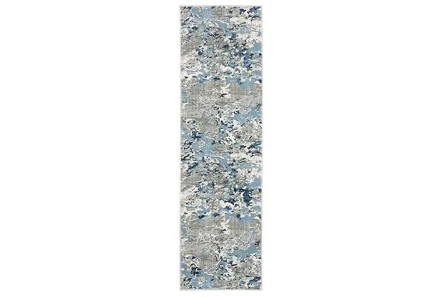 Easton 3317E Grey/Blue Rug