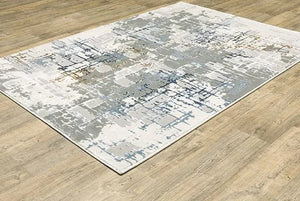Easton 8111X Ivory/Blue Rug