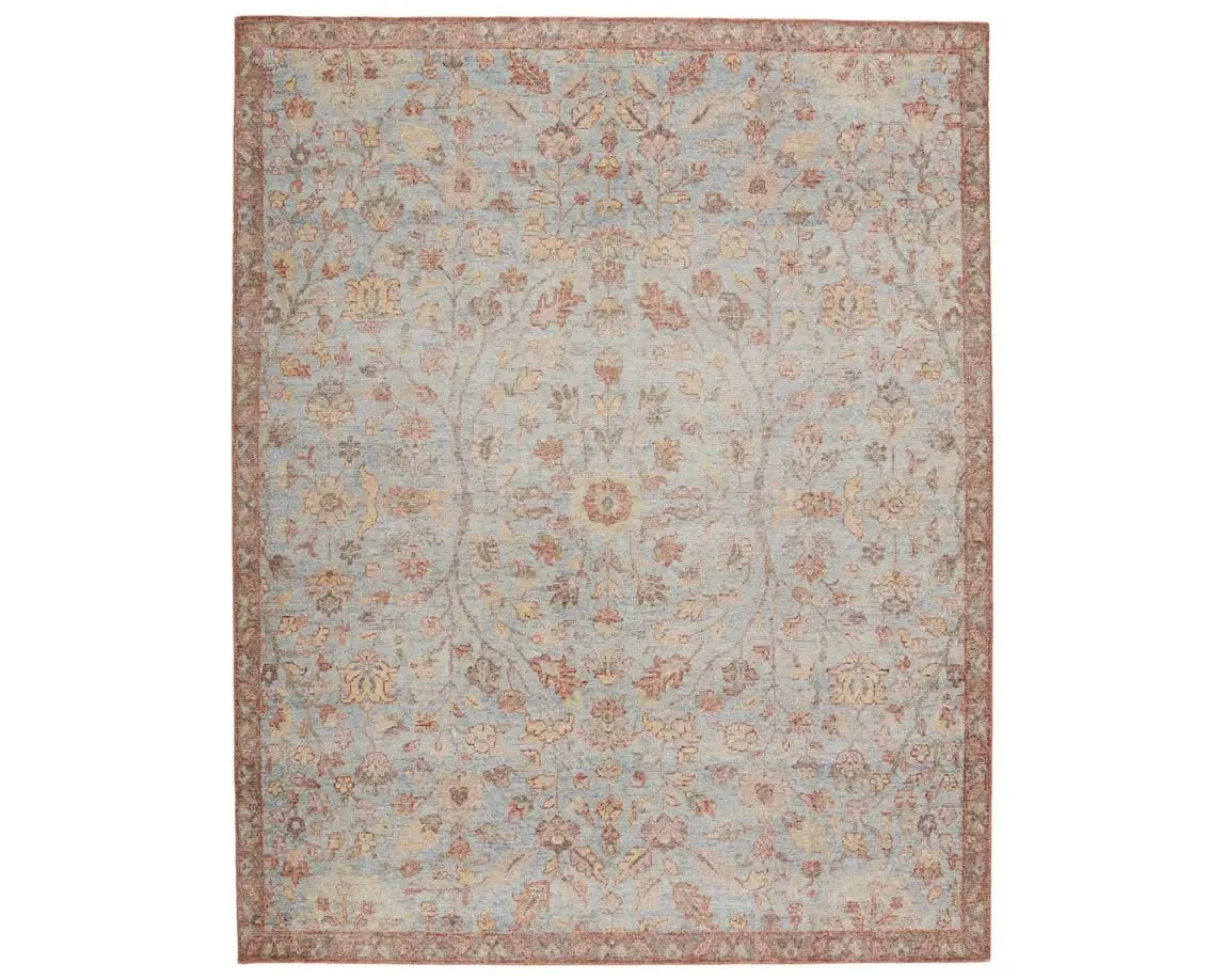 Eden EDE03 Blue/Brown Rug