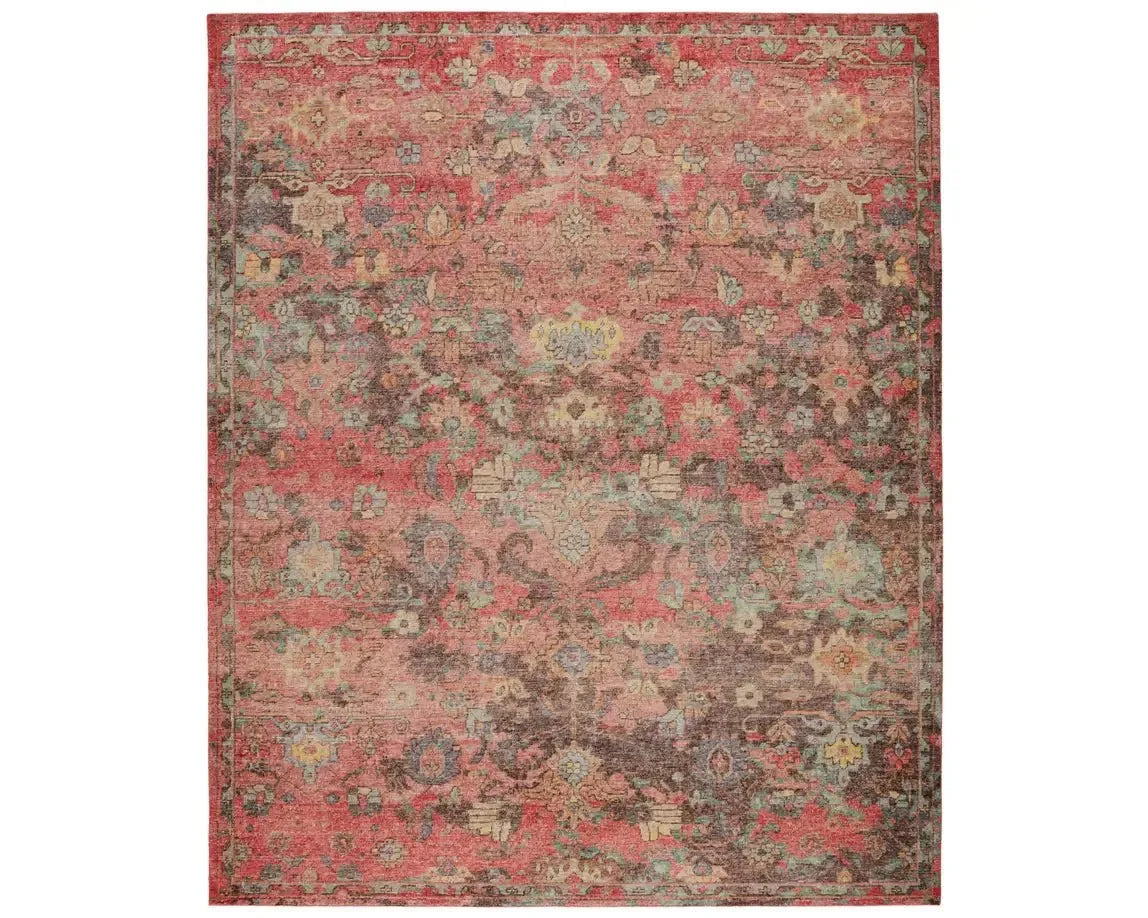 Eden EDE05 Red Rug