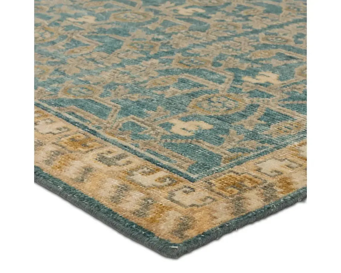 Eden EDE13 Blue/Brown Rug