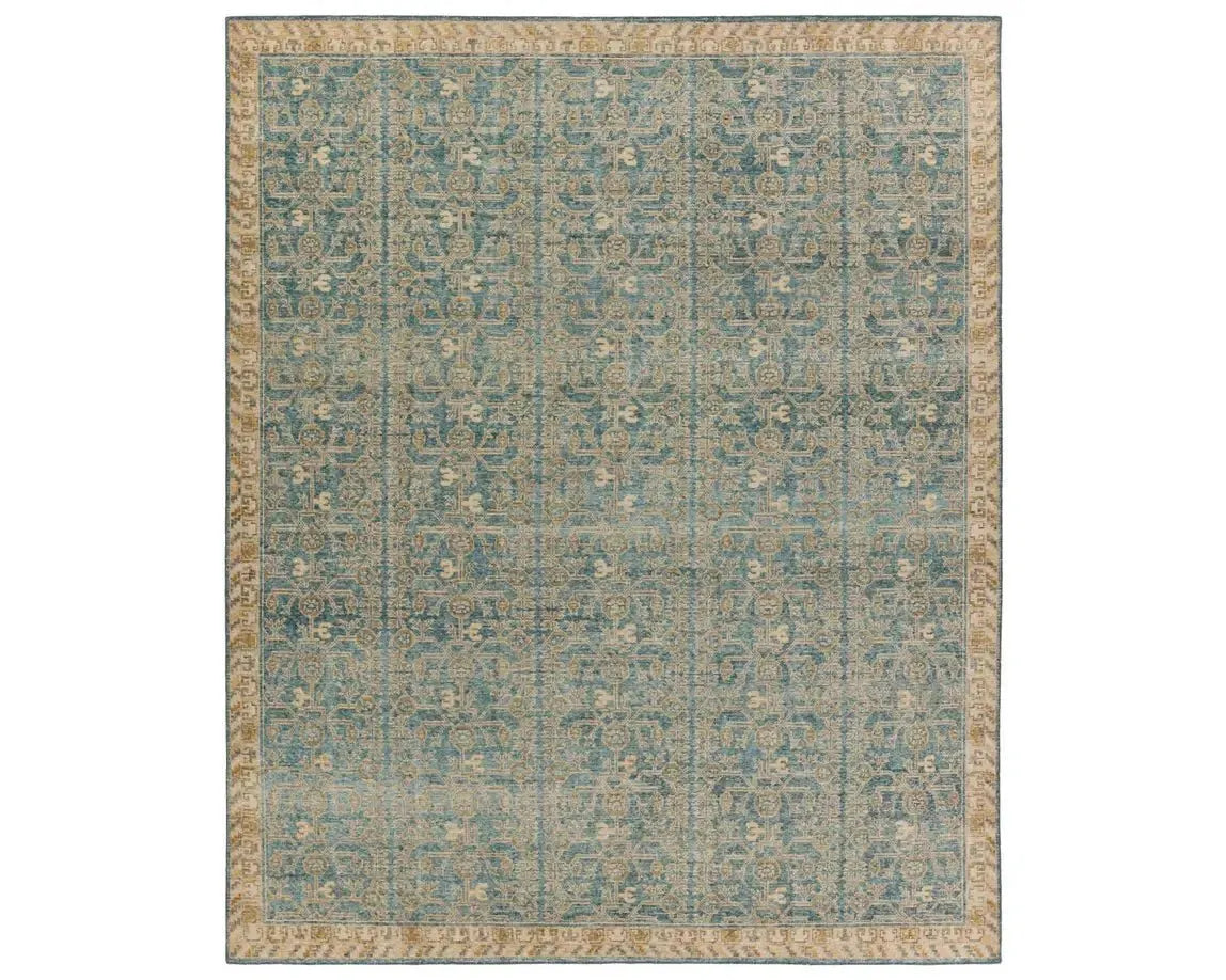 Eden EDE13 Blue/Brown Rug