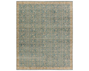 Eden EDE13 Blue/Brown Rug
