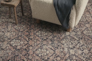 Billie BIL-01 Ink/Salmon Rug