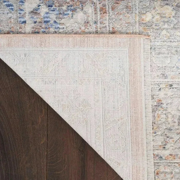 Elegant Heirlooms ELH01 Blue/Multi Area Rug