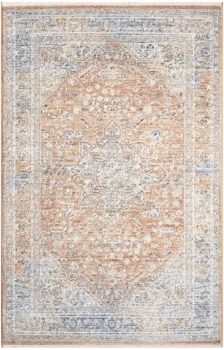 Elegant Heirlooms ELH01 Blue/Multi Area Rug