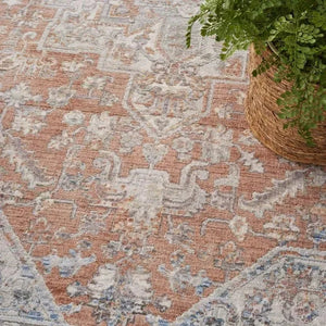 Elegant Heirlooms ELH01 Blue/Multi Area Rug