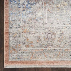Elegant Heirlooms ELH01 Blue/Multi Area Rug