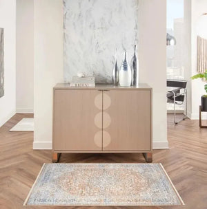 Elegant Heirlooms ELH01 Blue/Multi Area Rug