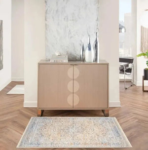 Elegant Heirlooms ELH01 Grey/Gold Area Rug