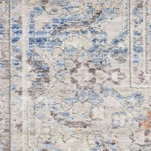 Elegant Heirlooms ELH01 Grey/Gold Area Rug