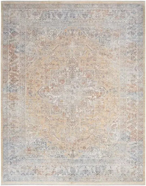 Elegant Heirlooms ELH01 Grey/Gold Area Rug