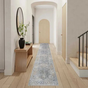 Elegant Heirlooms ELH01 Ivory/Blue Area Rug