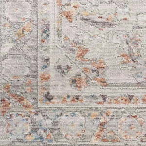 Elegant Heirlooms ELH01 Ivory/Blue Area Rug