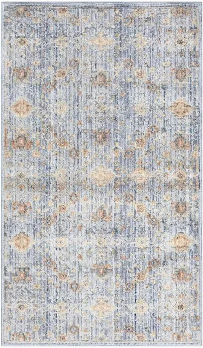 Elegant Heirlooms ELH02 Blue/Ivory Area Rug