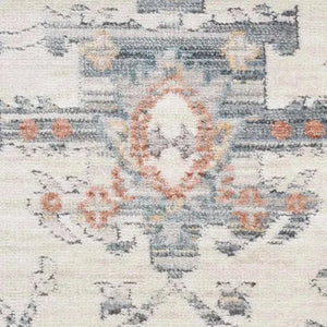 Elegant Heirlooms ELH02 Ivory/Grey Area Rug