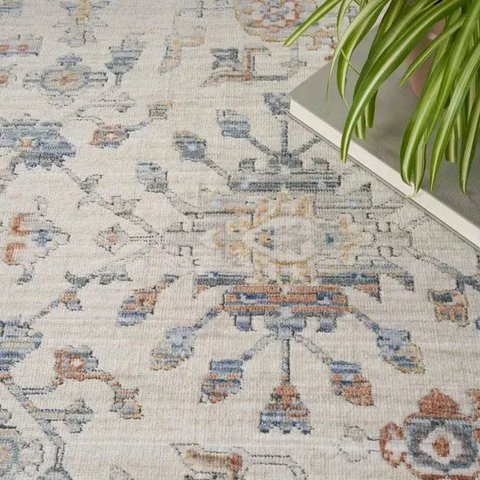 Elegant Heirlooms ELH02 Ivory/Grey Area Rug