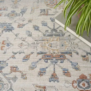 Elegant Heirlooms ELH02 Ivory/Grey Area Rug