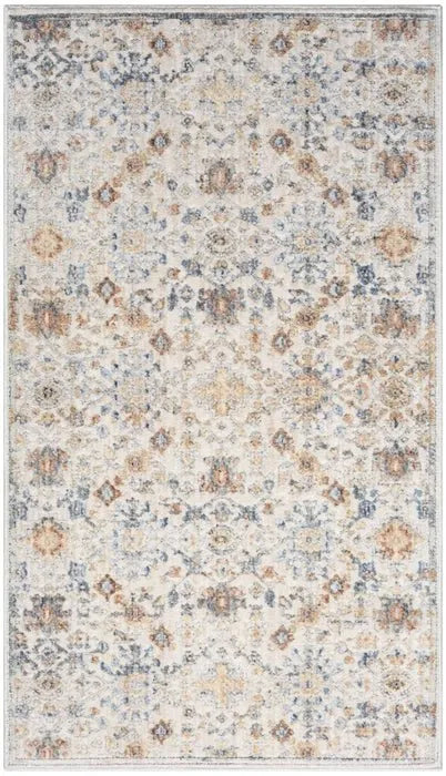 Elegant Heirlooms ELH02 Ivory/Grey Area Rug