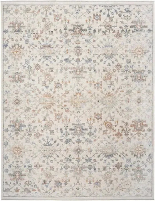 Elegant Heirlooms ELH02 Ivory/Grey Area Rug