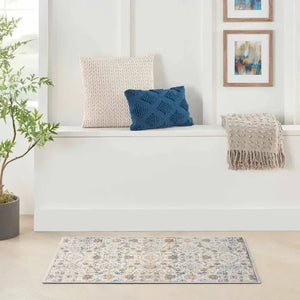 Elegant Heirlooms ELH02 Ivory/Grey Area Rug