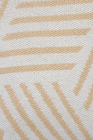 Elemental Lr07551 Tan/White Pillow