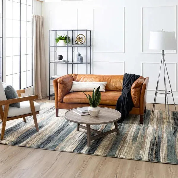 Elements 92503 50128 Monaco Denim Rug