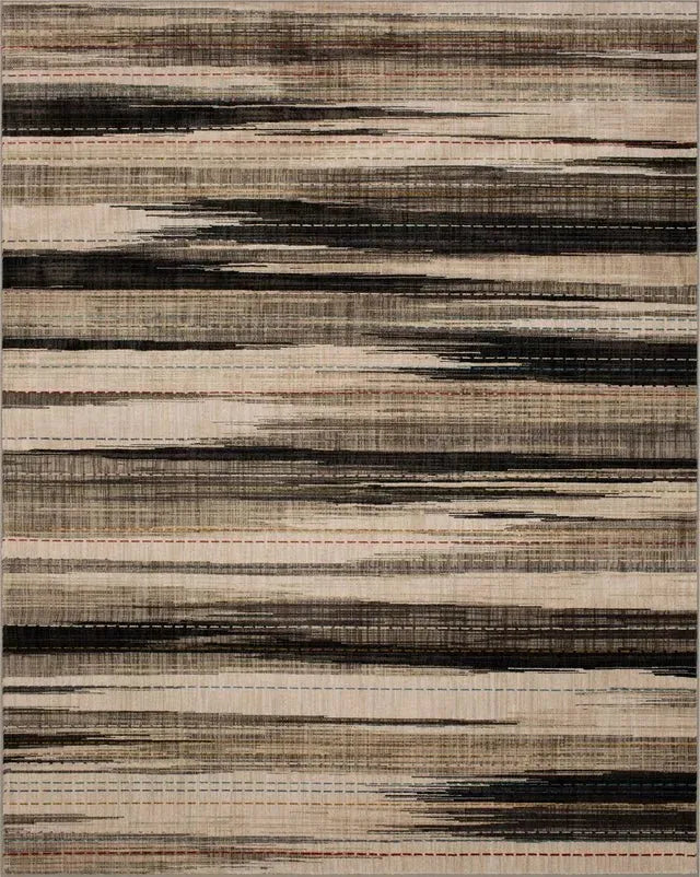 Elements 92505 80251 Brim Dark Linen Rug
