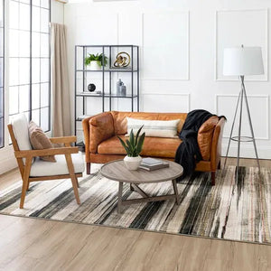 Elements 92505 80251 Brim Dark Linen Rug