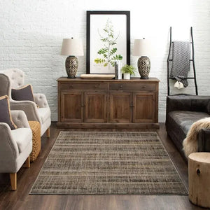 Elements Fowler Grey 91950 90082 Rug