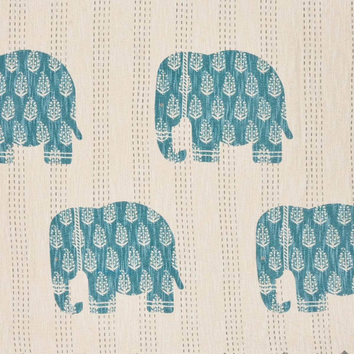 Elephant Crossing LR80138 Throw Blanket