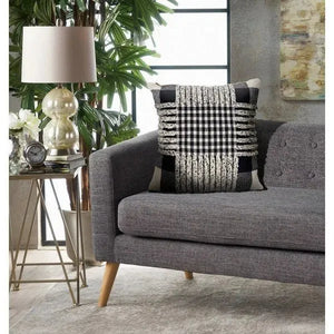 Elevate 07337BKN Black/Natural Pillow