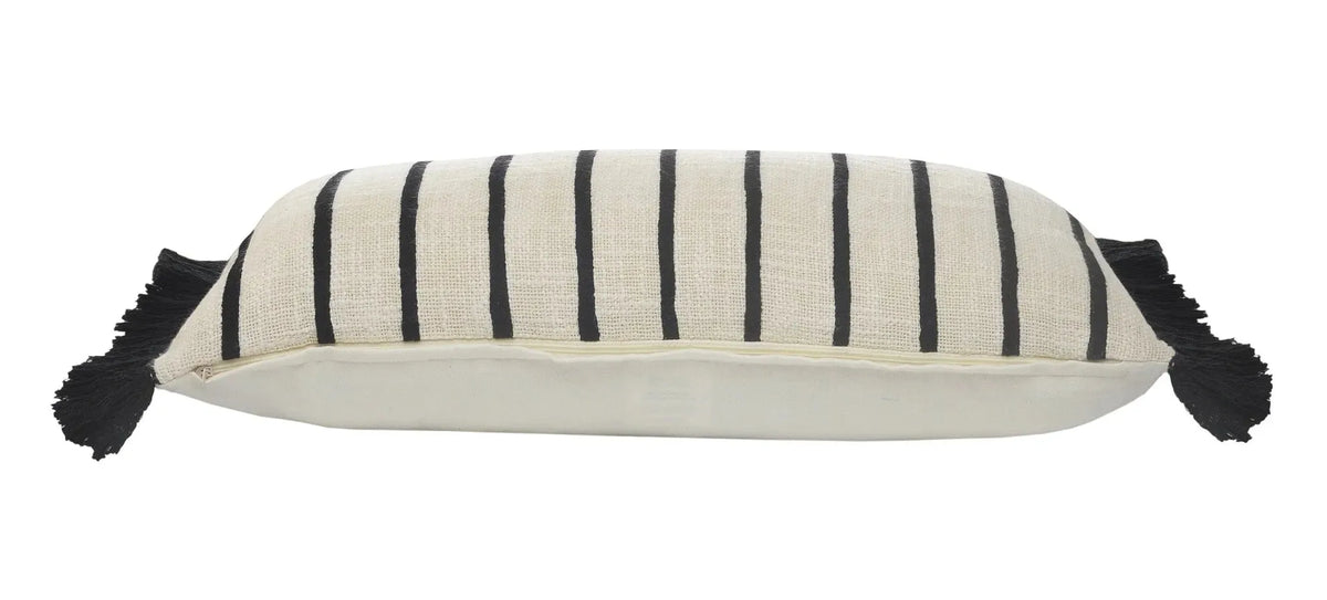 Elevate Lr07501 Ivory/Black Pillow