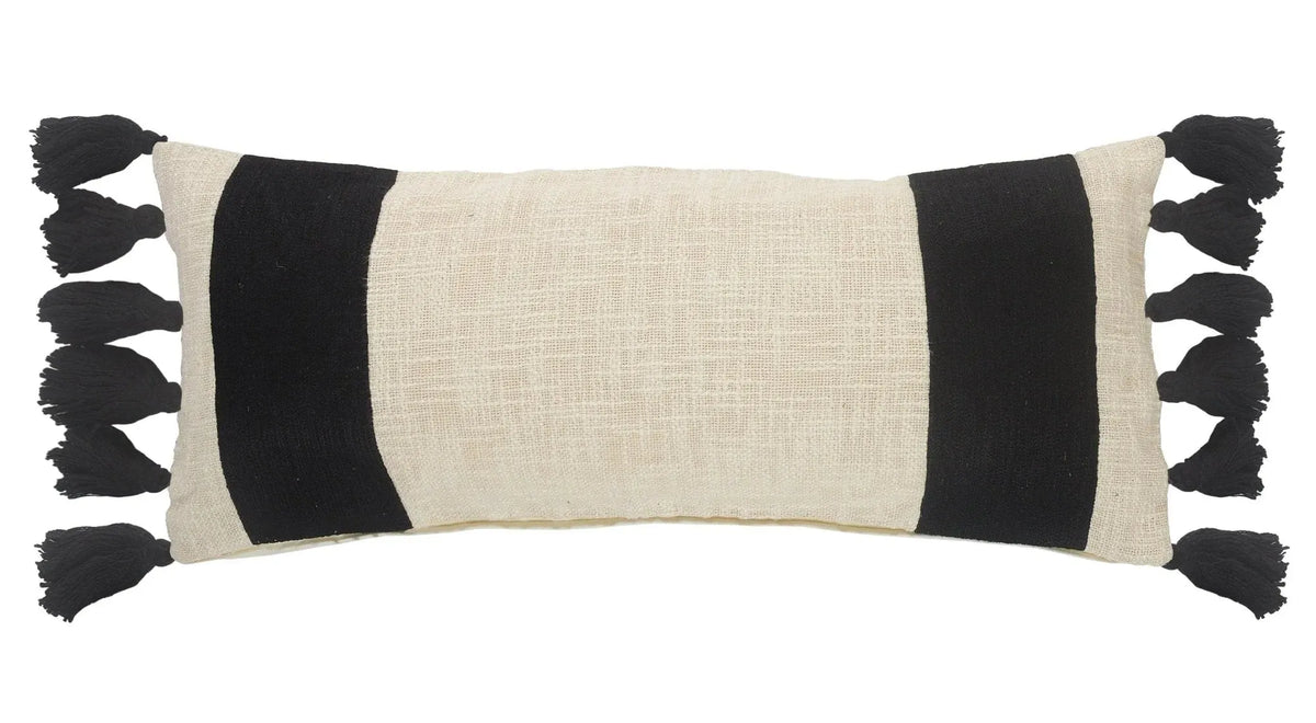 Elevate Lr07503 Ivory/Black Pillow