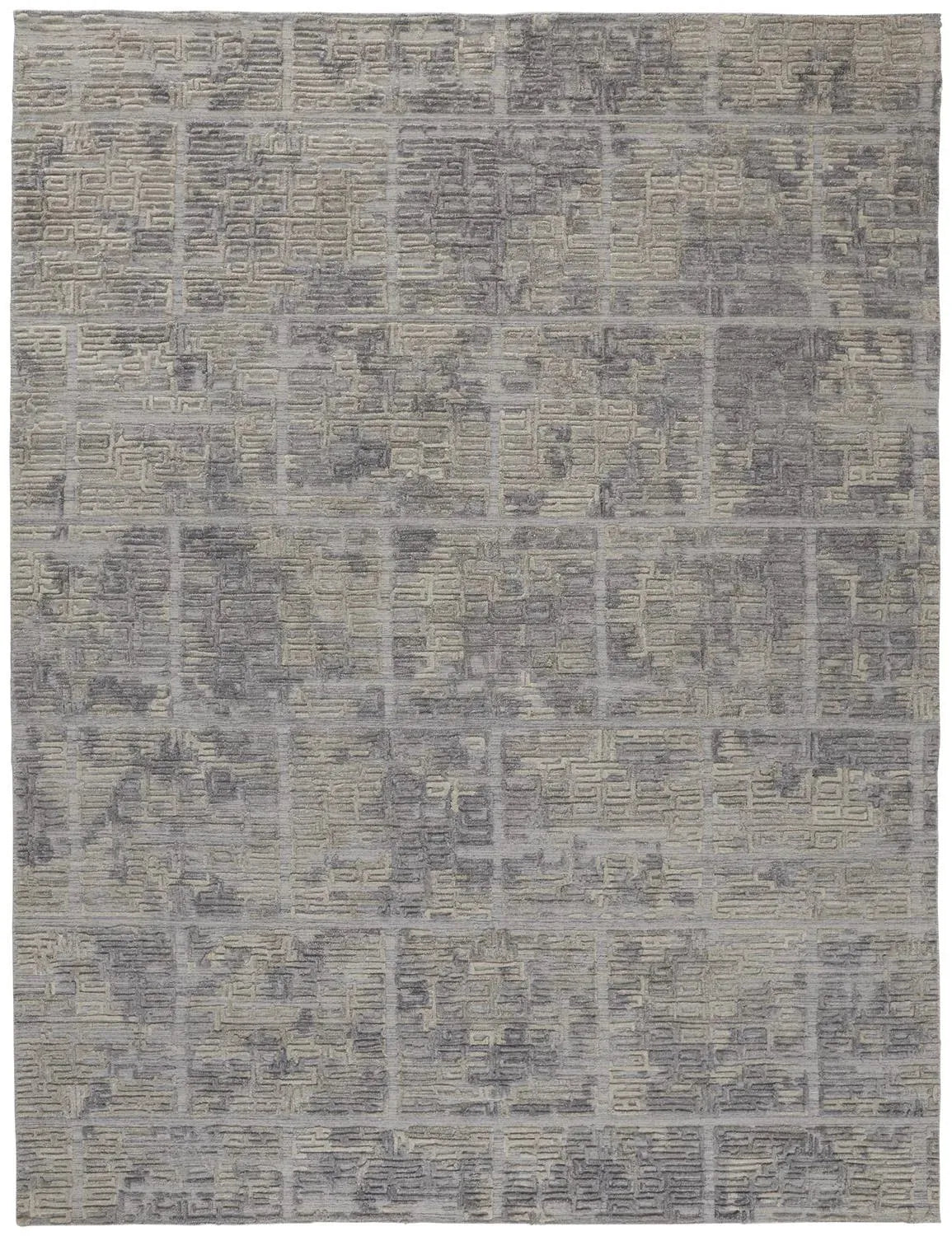 Elias 6590F Gray/Ivory Rug