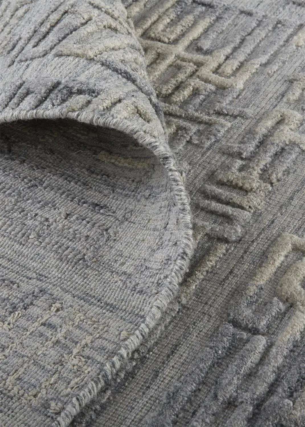 Elias 6590F Gray/Ivory Rug