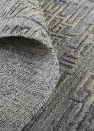 Elias 6590F Gray/Ivory Rug