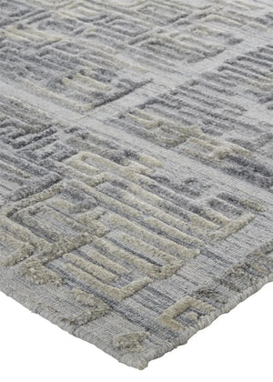 Elias 6590F Gray/Ivory Rug