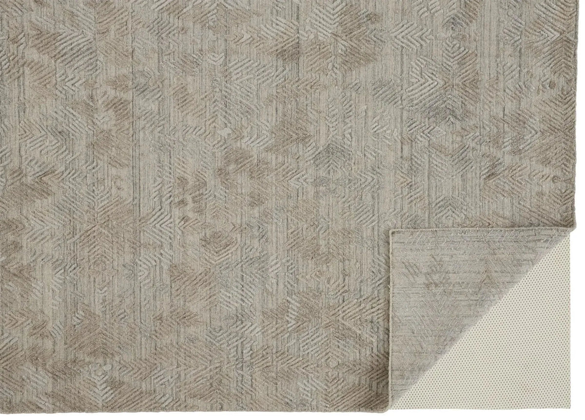 Elias 6718F Gray/Taupe Rug