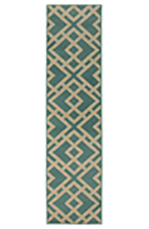 Ella 3685M Blue / Beige Rug