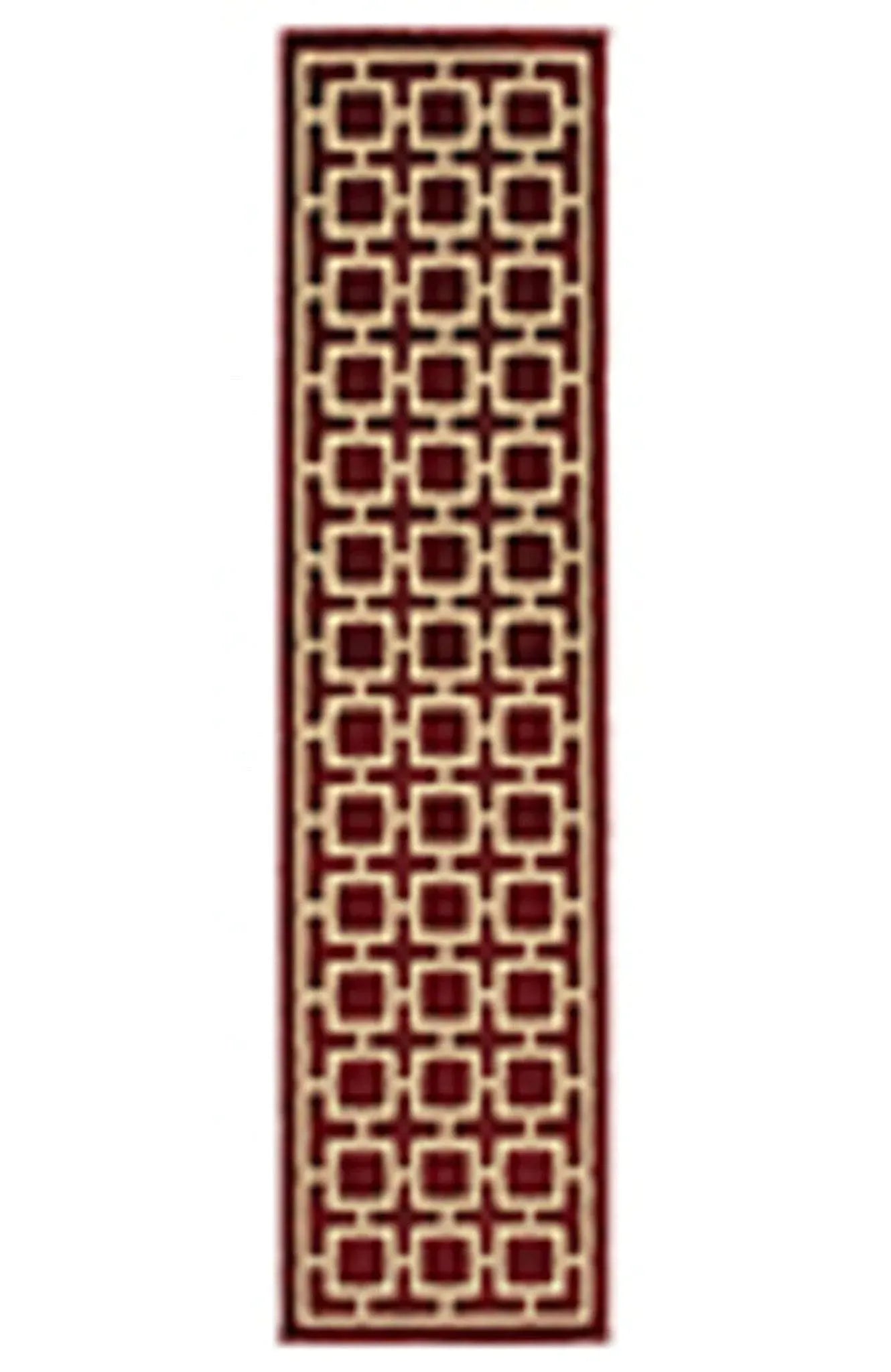 Ella 3885A Red Beige Rug