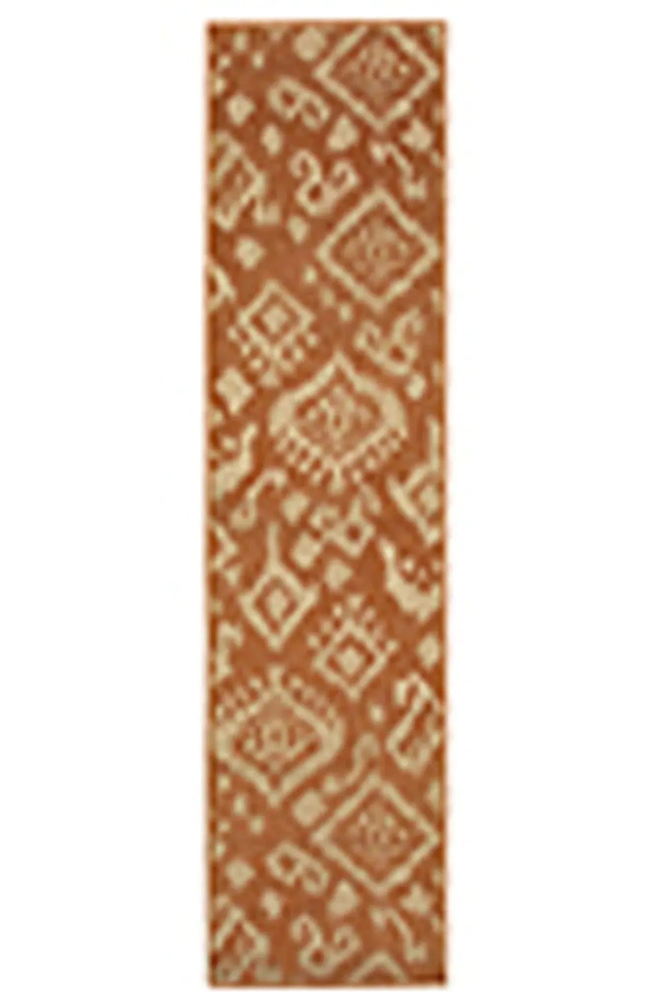 Ella 5113C Orange / Beige Rug