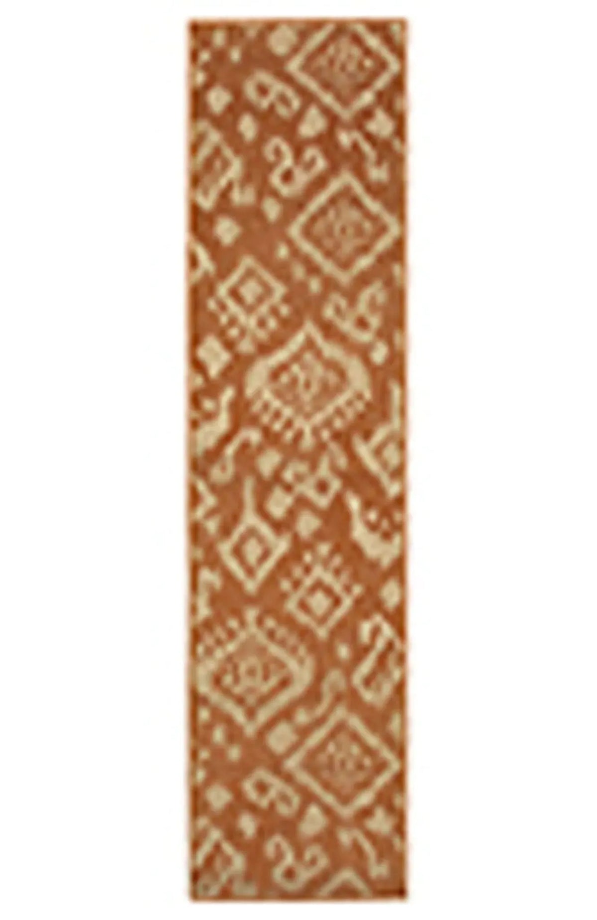 Ella 5113C Orange / Beige Rug