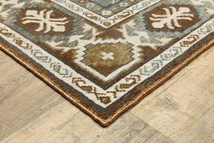 Ellington ELL03 Rust/Blue Rug