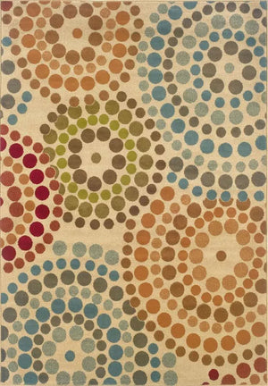 Emerson 2205A Gold/ Blue Rug