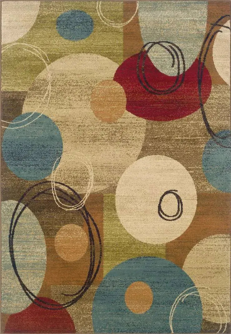 Emerson 2279A Gold/ Brown Rug