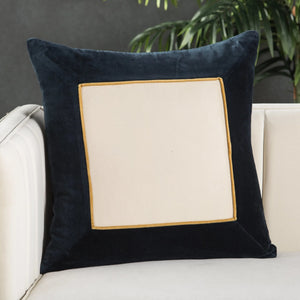 Emerson Ems04 Hendrix Navy Cream Pillow