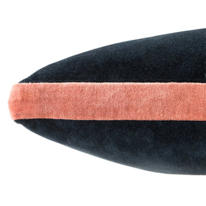 Emerson Ems11 Bryn Navy Pink Pillow